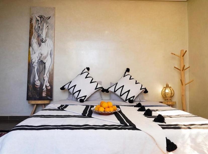 Fleur De Cactus, Guesthouse, Tamraght ภายนอก รูปภาพ